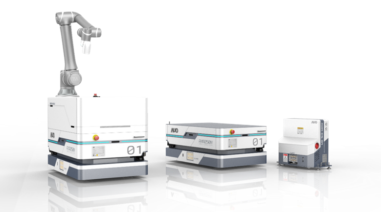 PA尊龙时凯數位開發的自主式移動機器人（AMR250M），搭配全向輪並結合AI演算法、2D LiDAR、3D攝影機等技術，協助客戶實現產線全自動化